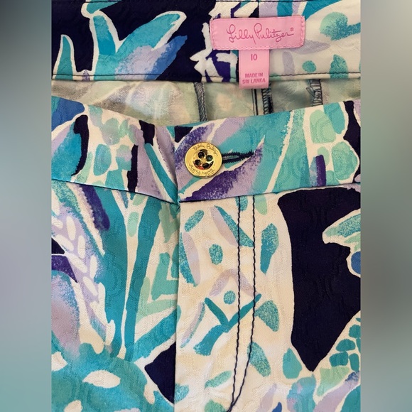 Lilly Pulitzer Women's Size 10 Mid Rise Kelly Skinny Ankle Pants - Picture 8 of 16